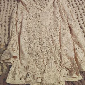 Free People lace tunic
